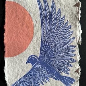 Sopra (su carta fatta a mano)