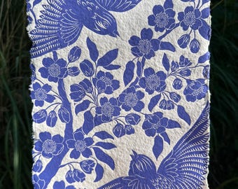 Under the Blossom (Indigo)