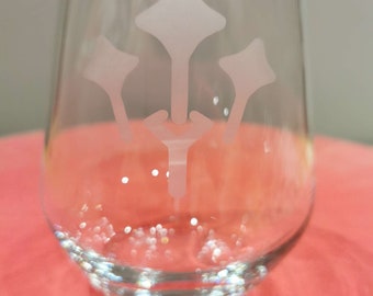 Final Fantasy 14 FFXIV Hand Etched 45cl / 450ml Tumbler