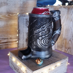 Dragon Dice Tower and Can Cozy