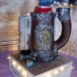 Cleric Dice Tower and Can Cozy