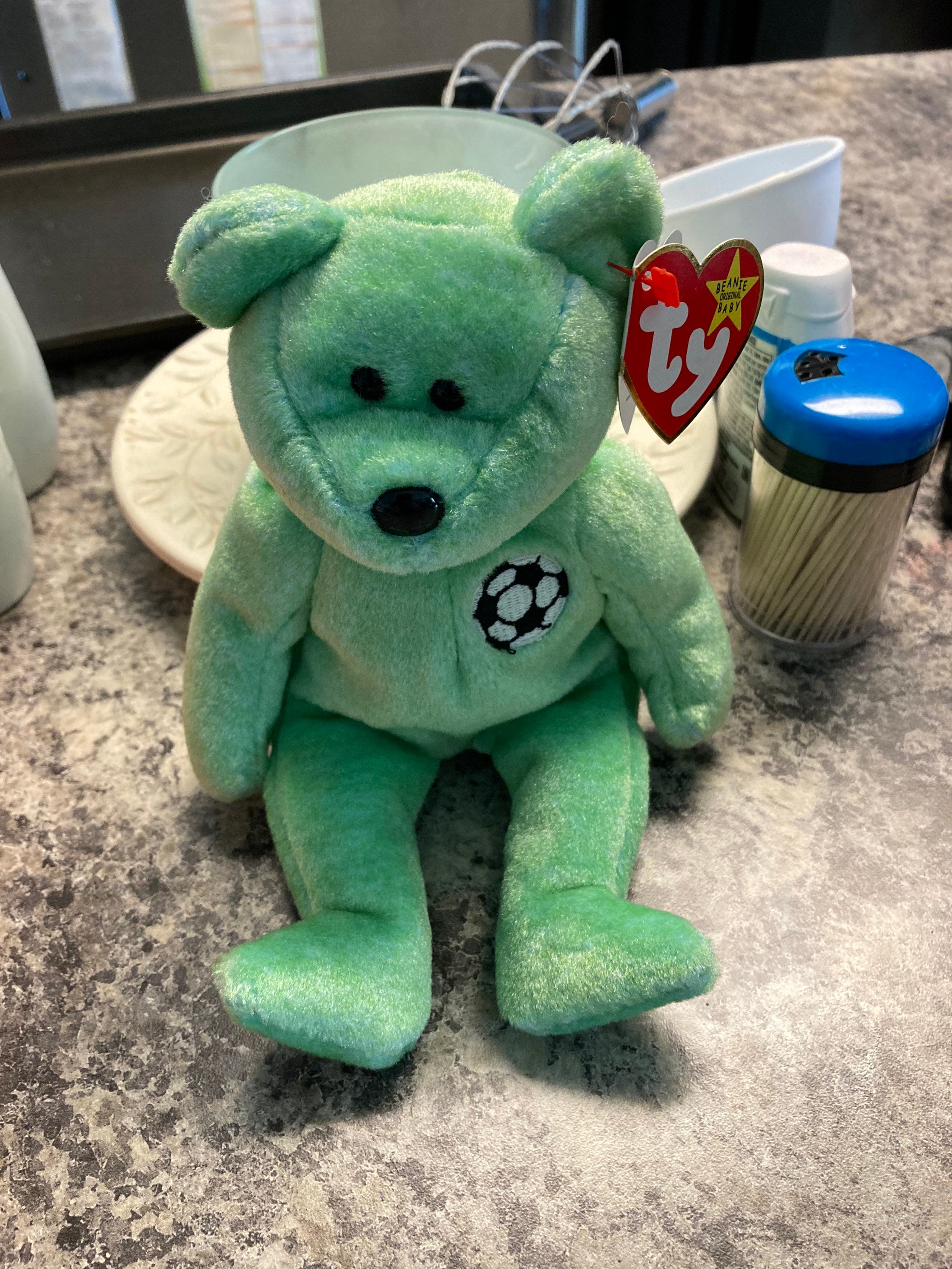 Kicks the Beanie Baby with TAG ERRORS Etsy