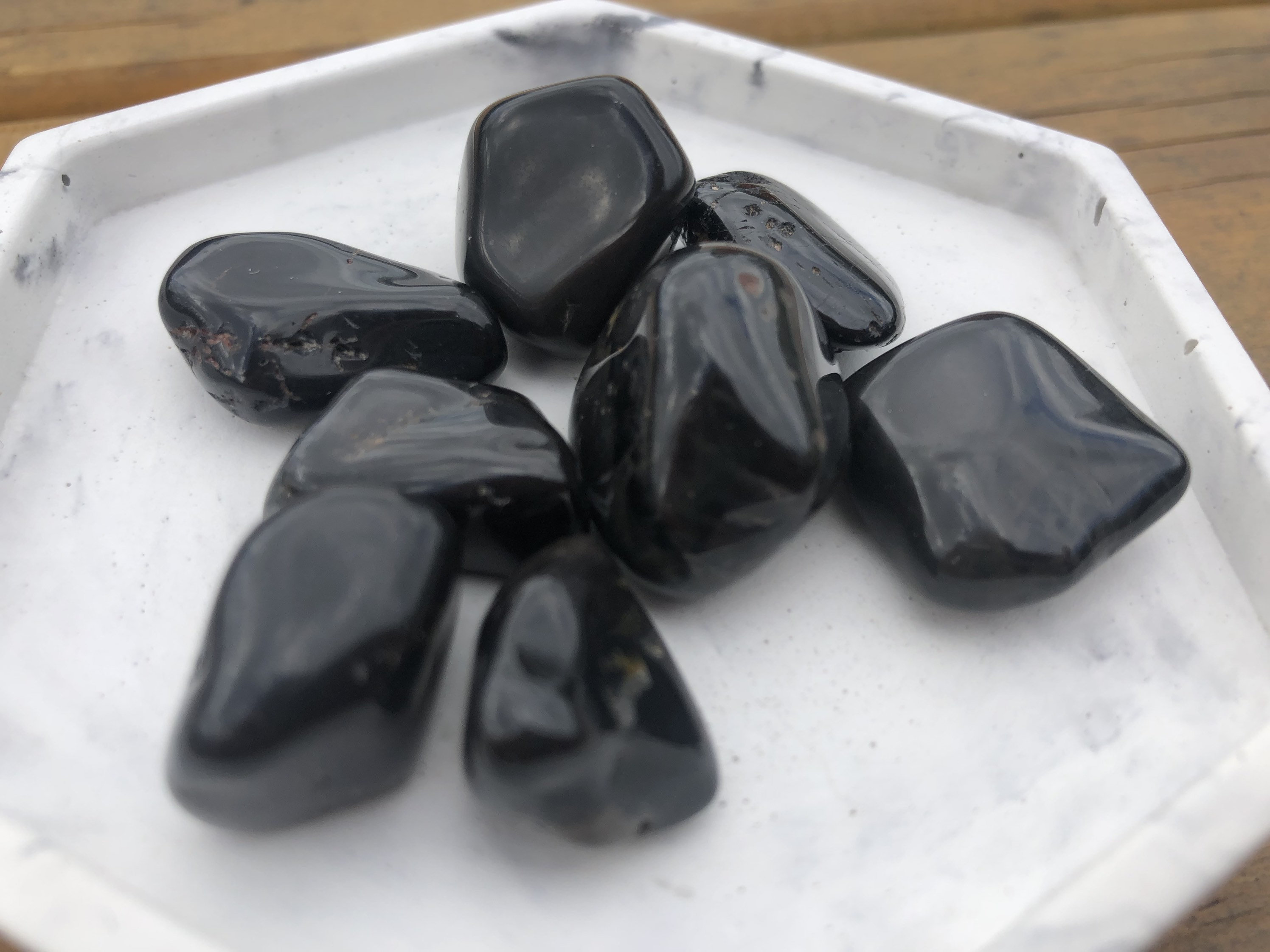 Mini Tumble En onyx Noir