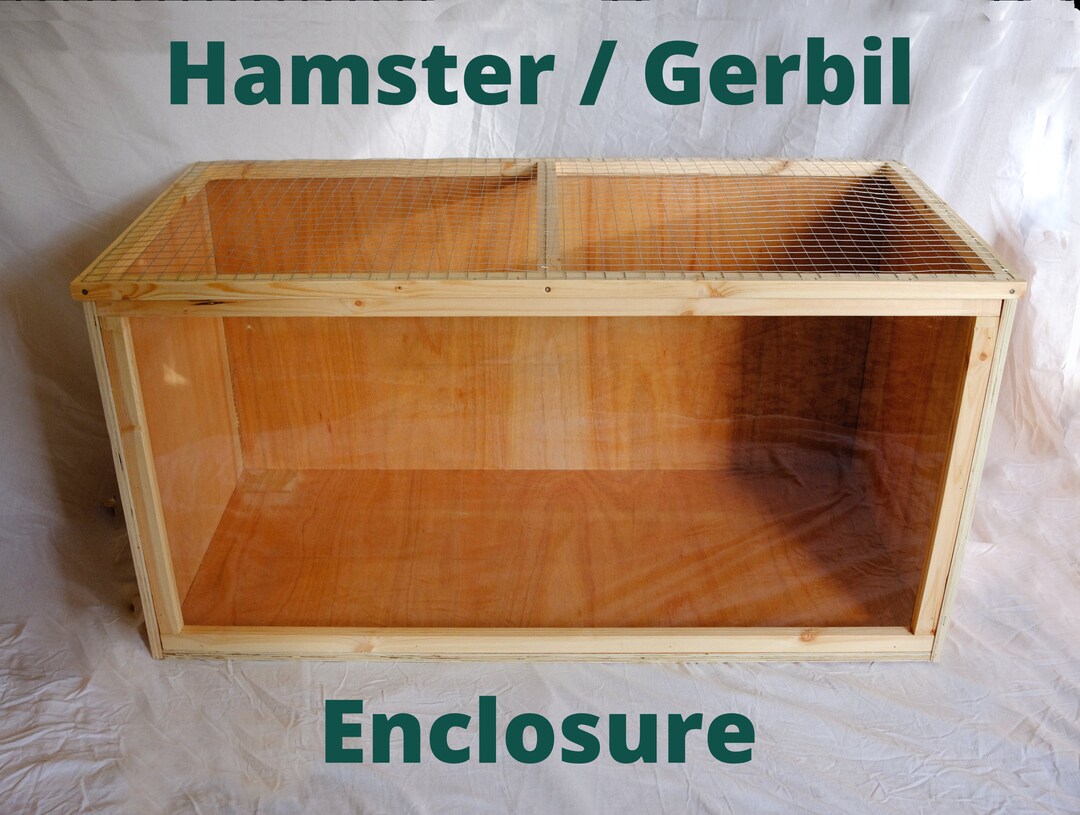 Hamster/gerbil Cage Large Size Enclosure - Etsy
