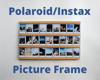 Instax & Polaroid Wooden Frame