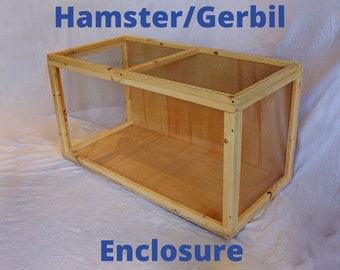 Large Hamster Cage or Gerbil Enclosure