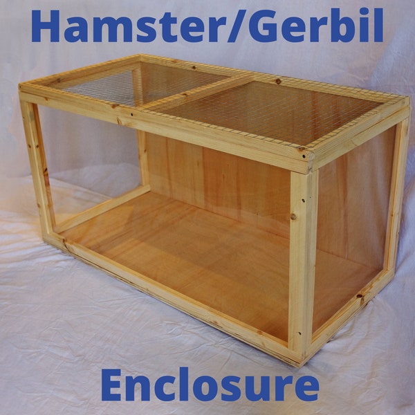 Large Hamster Cage or Gerbil Enclosure