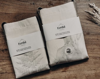 Biologisch katoenen draagtas, Herbruikbare katoenen tas, Duurzame boodschappentas, Boho accessoires, Natuurlijke katoenen totebag