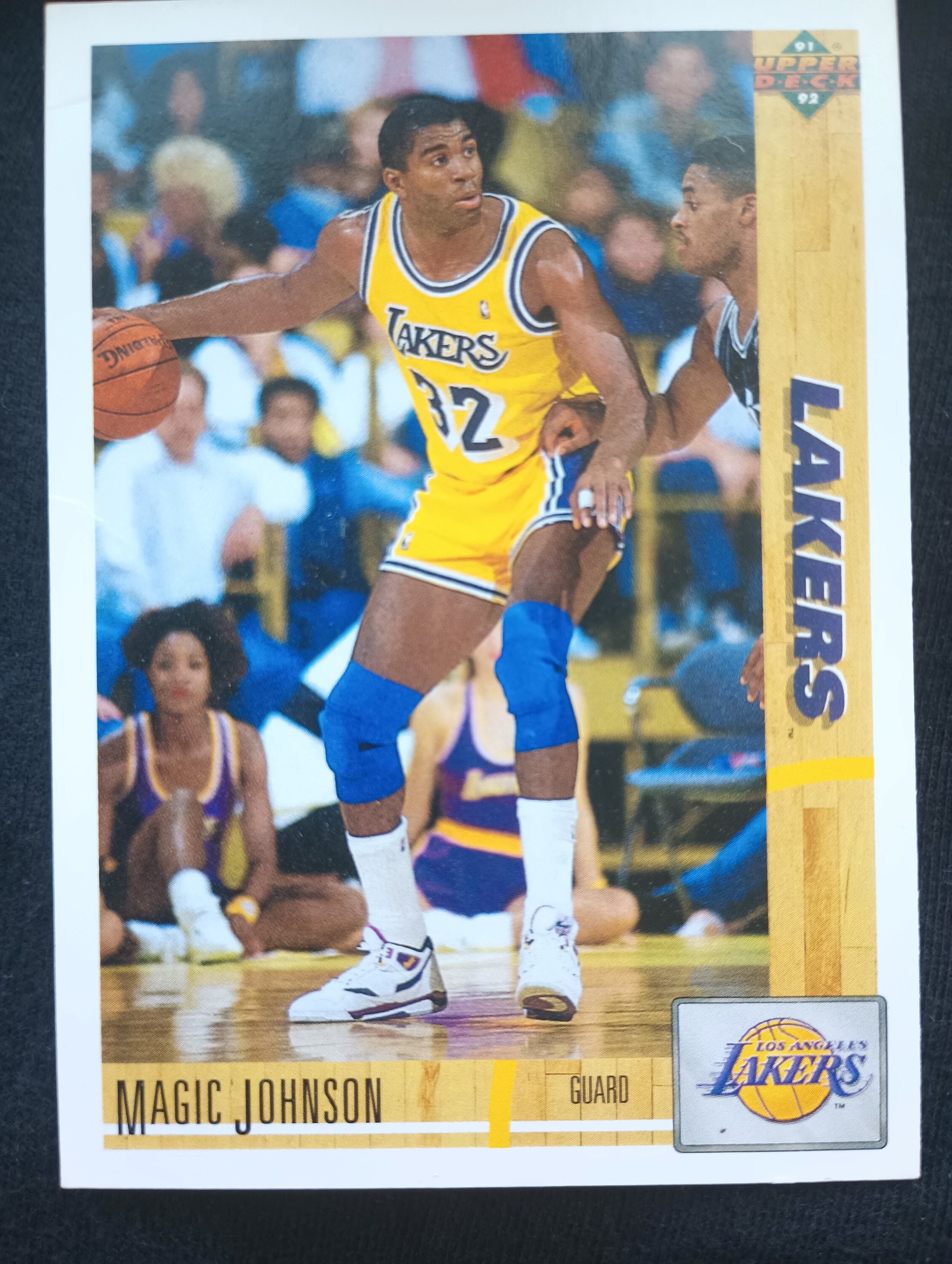 Magic Johnson 1979-80 Real Mitchell & Ness #32 Lakers Rookie