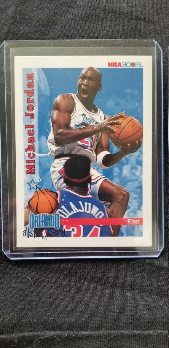 1992 NBA Hoops Michael Jordan Basketball Card / Card 298 / - Etsy