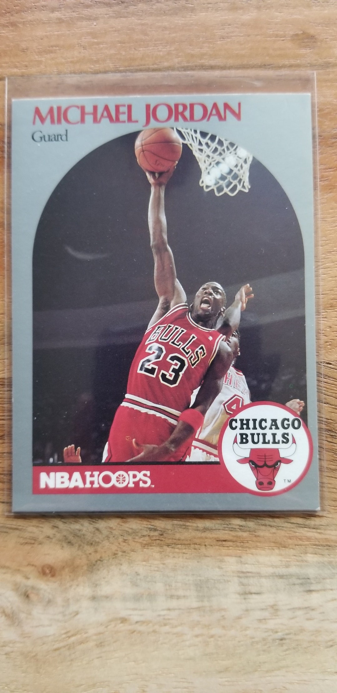 Rare HOF GOAT Michael Jordan 1990 NBA Hoops 65 Rare 