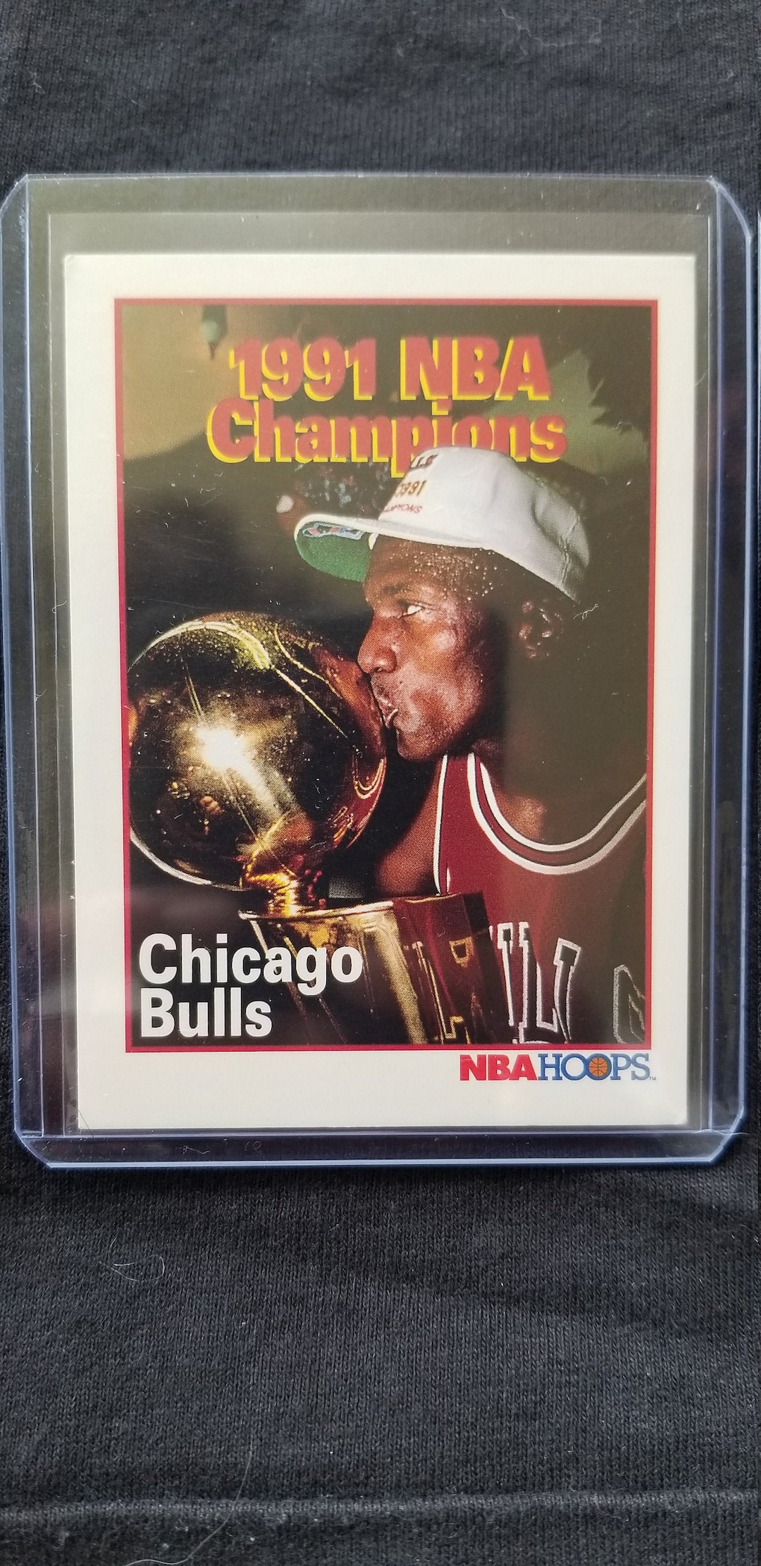 michael jordan 1991 nba hoops card