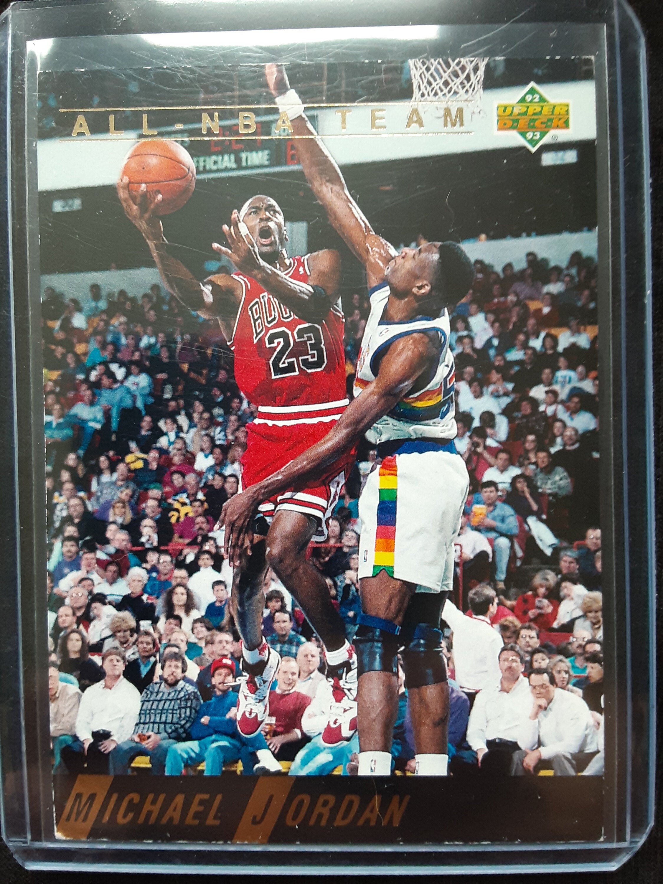 1992 Upper Deck Michael Jordan Basketball Card / Card AN1 / - Etsy