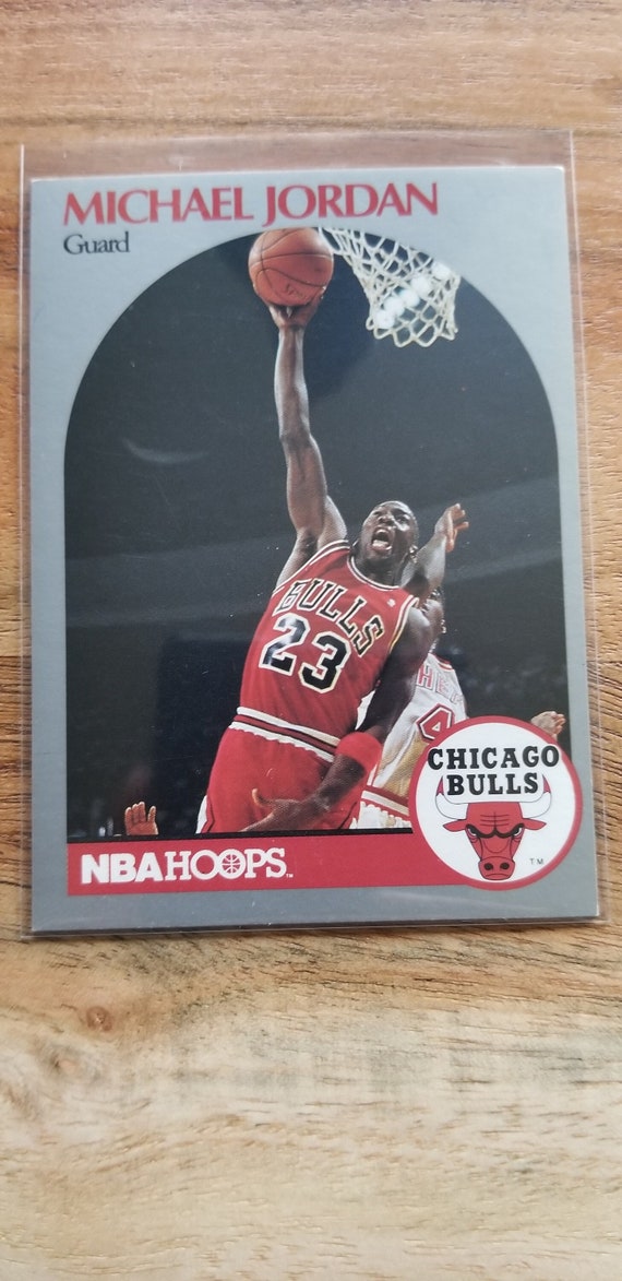 1990 michael jordan hoops card