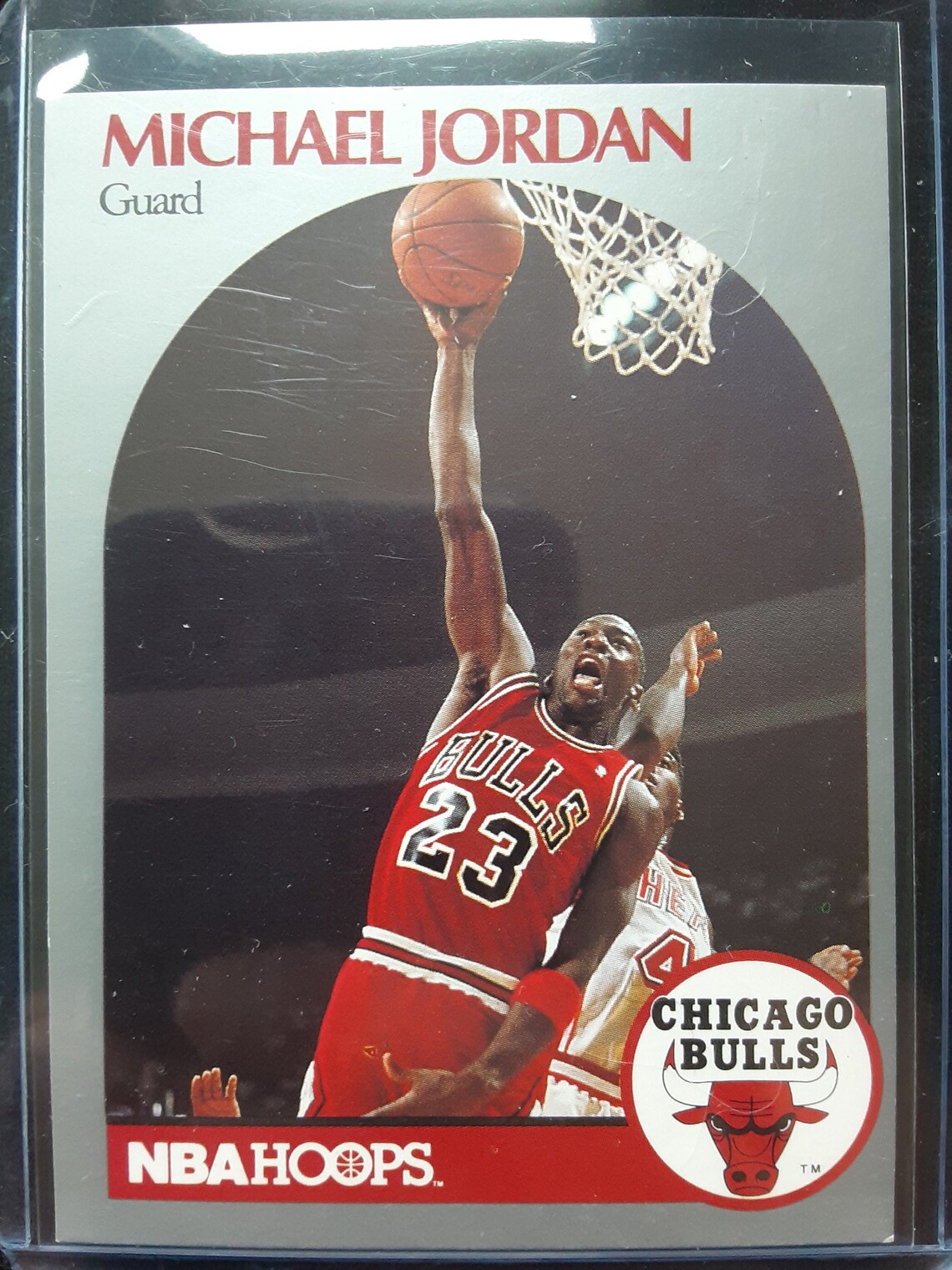 1990 NBA Hoops Michael Jordan Basketball Card Card 65 Etsy