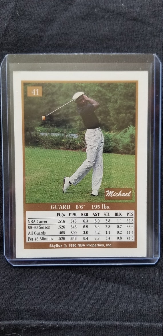 michael jordan skybox card 1990