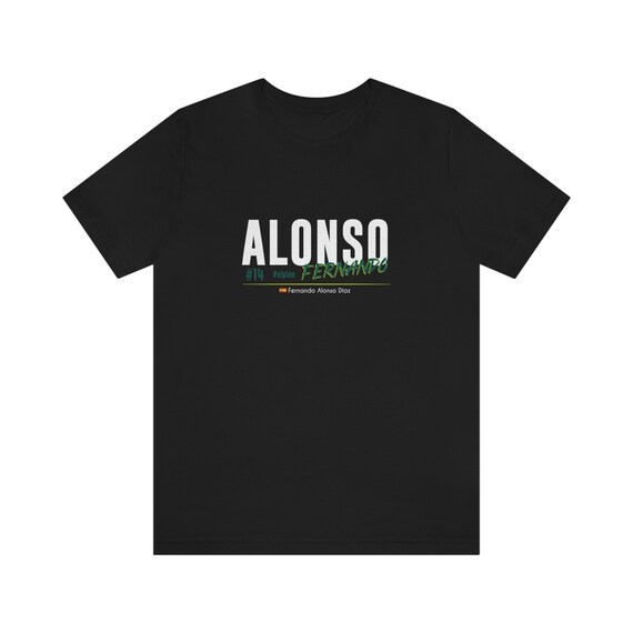 Camisa Fernando Alonso / Aston Martin Fórmula 1Tee / El Plan Número 14 F1  Fan Gift Shirt -  España