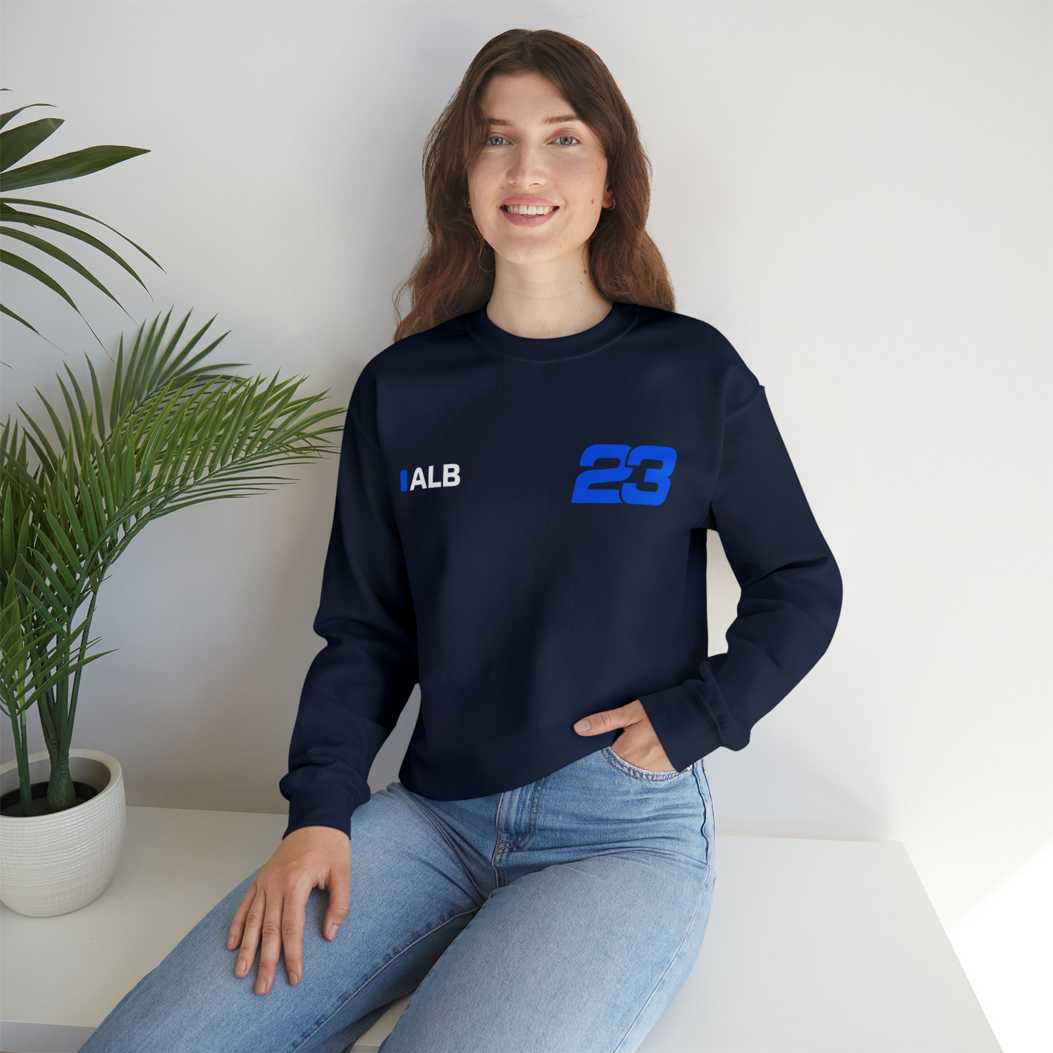 Alex Albon | ''ALB 23'' Design | Williams Formula 1 Sweatshirt ...