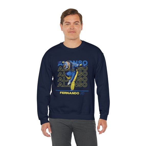 Sudadera Fernando Alonso Sudadera Alonso Formula 1 Ropa F1 Sudadera Renault Formula 1 El Plan Etsy Mexico