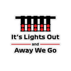 Formula 1 | It&#39;s Lights Out And Away We Go Sticker