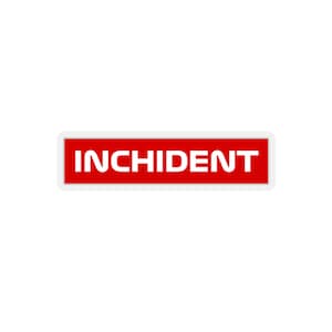 Charles Leclerc Inchident Logo Formula One Racing Sticker | Motorsport Sticker F1 | Formula 1 Meme