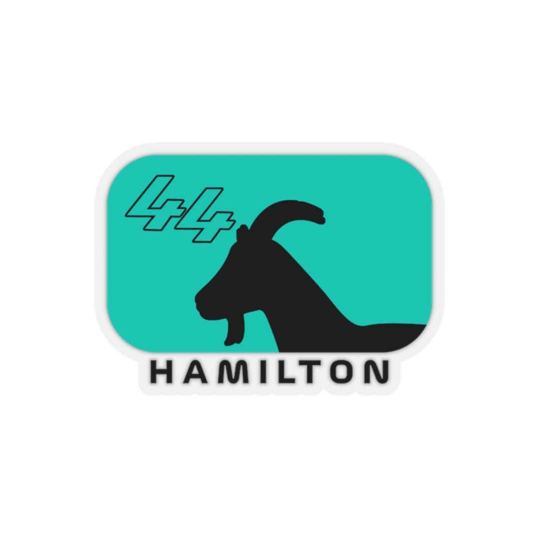 Lewis Hamilton Sticker Hamilton Decals Formula 1 GOAT Etsy