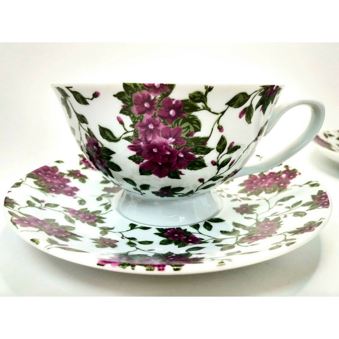 Avon Collectible Tea Cup and Saucer Set of 2 Etsy