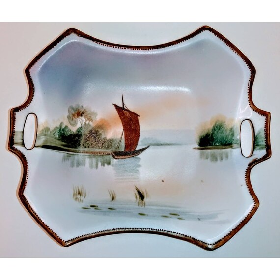 Antique Nippon Morimura Trinket Dish