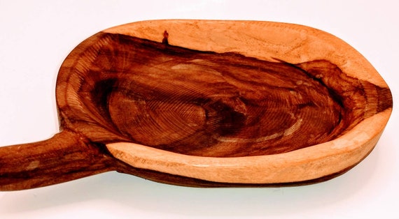 Primitive Rustic Hand Carved Bowl Mexico