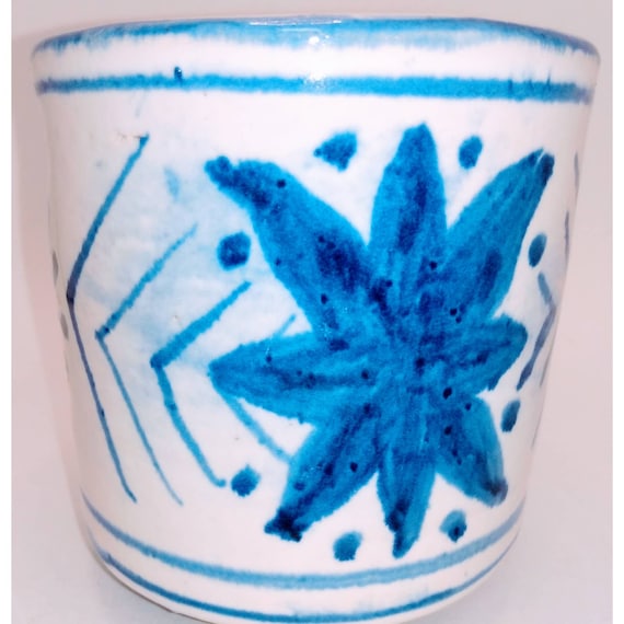 Small Hand Thrown Signed Ceramic Pot