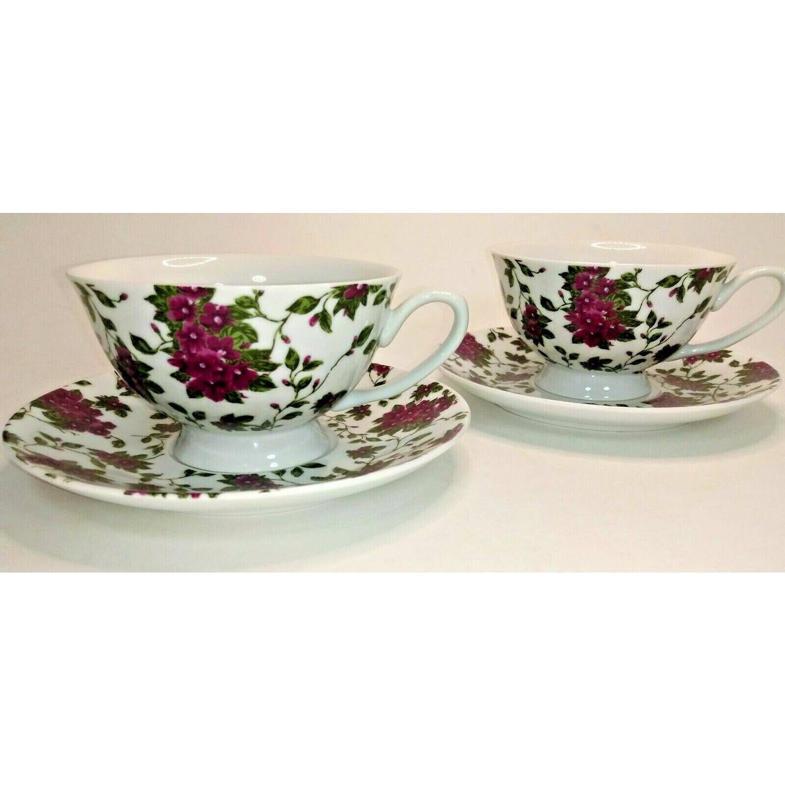 Avon Collectible Tea Cup and Saucer Set of 2 Etsy