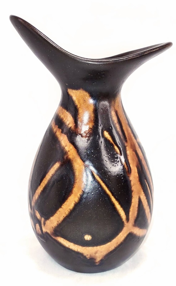 MCM Ceramic Vase By Laurentian Pottery Quebec 1960S