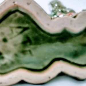 Vintage Green Luck Elephant Vase image 6