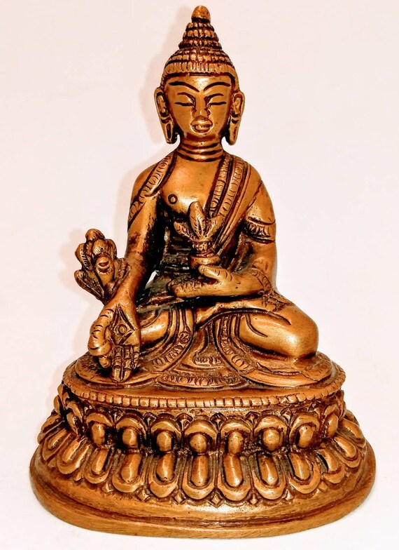 Brass Medicine Buddha