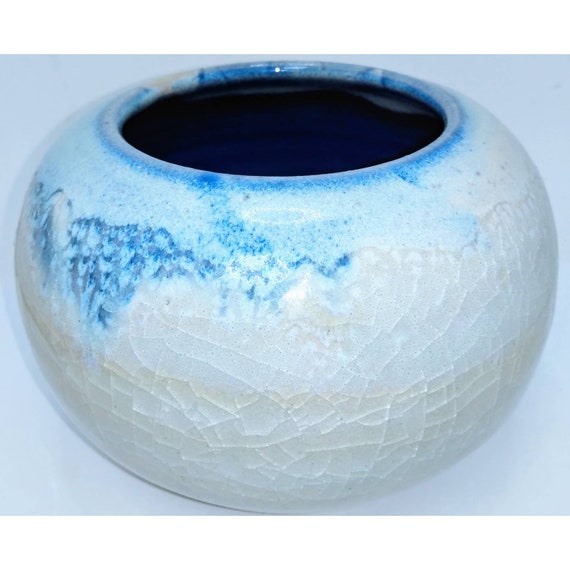 Vintage Yakimono Stoneware Bowl / Vase