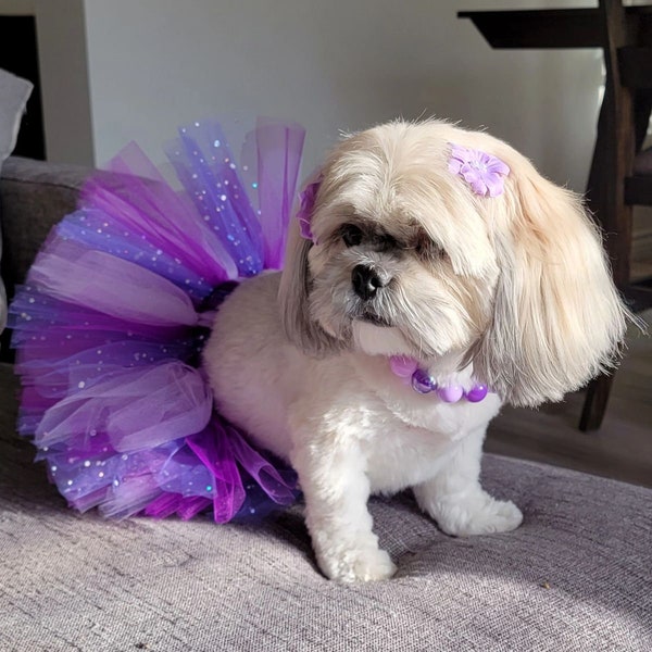 Dog, Cat, Pet Tutu Purple Passion Premium Tutu