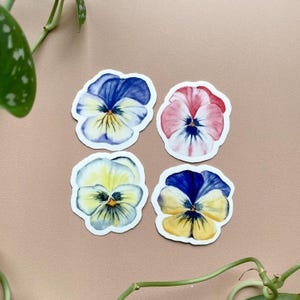 Die-cut Thoughts Stickers - 4 models - vinyl