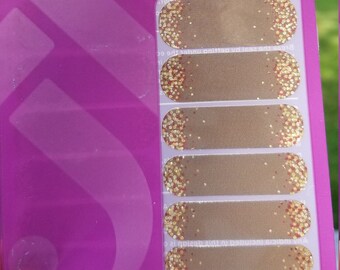 Envolturas de uñas de jamberry, sidra de manzana