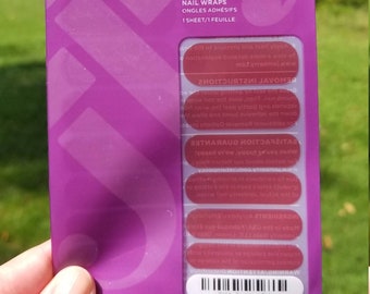 Envolturas de uñas Jamberry, True Love Tint