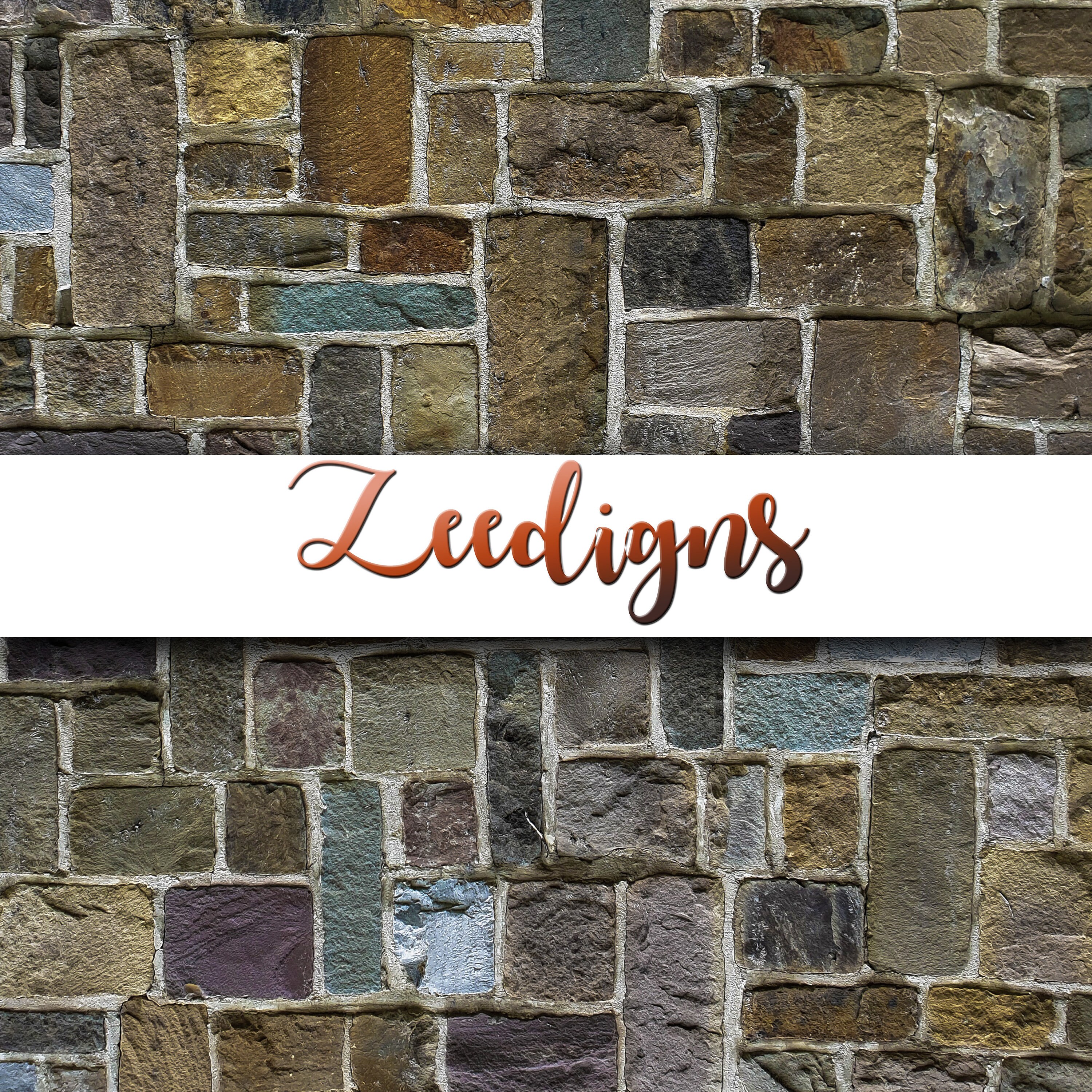 Scrapbook Rocks Bricks Digital Scrapbook Printable Paper | Digital Paper | Stones ...