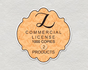 Limited Commercial License NO Credit required / Two Products