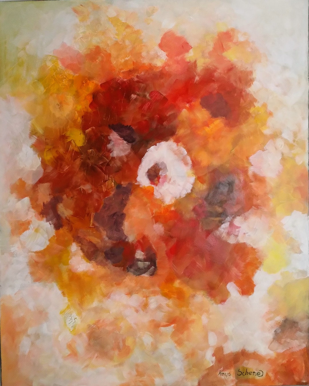 Original Abstract Expressionist Textured Oil Paintings on Canvas - Etsy UK