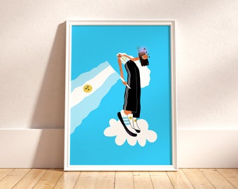 Argentina DOWNLOADABLE FILE, PopiShop print - Argentina te amo