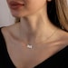 Tiny Angel Number Necklace, Gold Dainty Lucky Mens necklace, 111, 222, 333, 444, 555, 666, 777, 888, 999, Gifts for Her, Christmas Gifts 