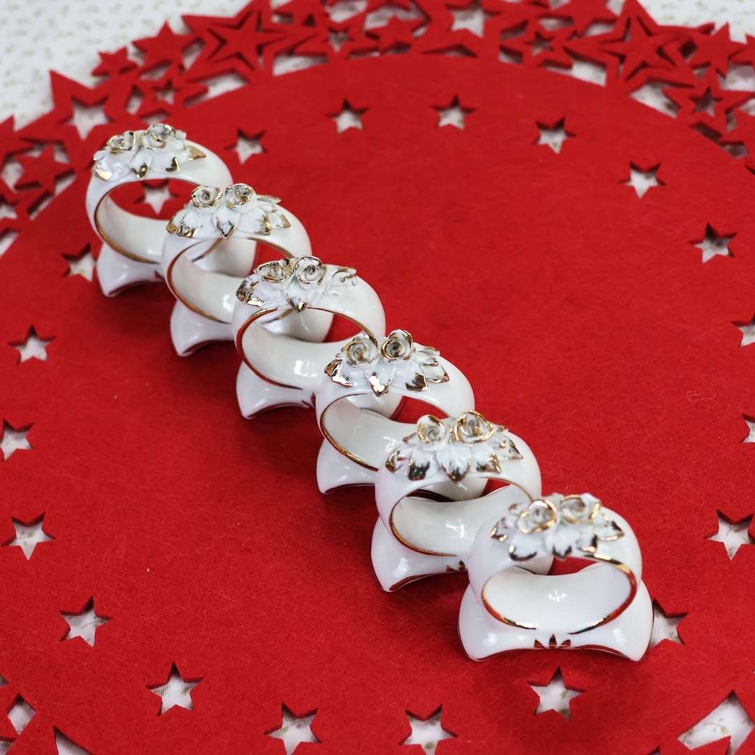 Serviettenringe Aus Porzellan