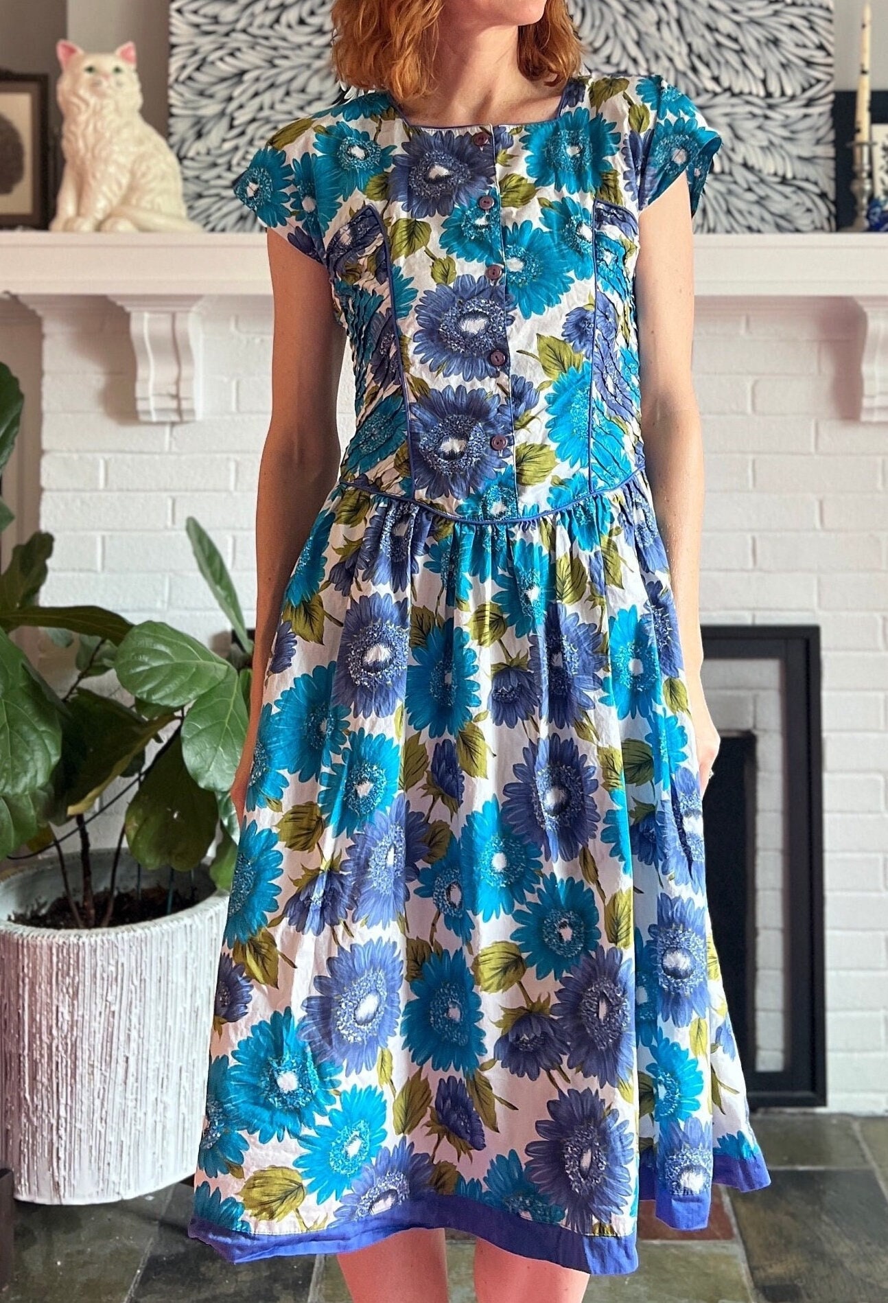 Women's cotton sun dresses sale