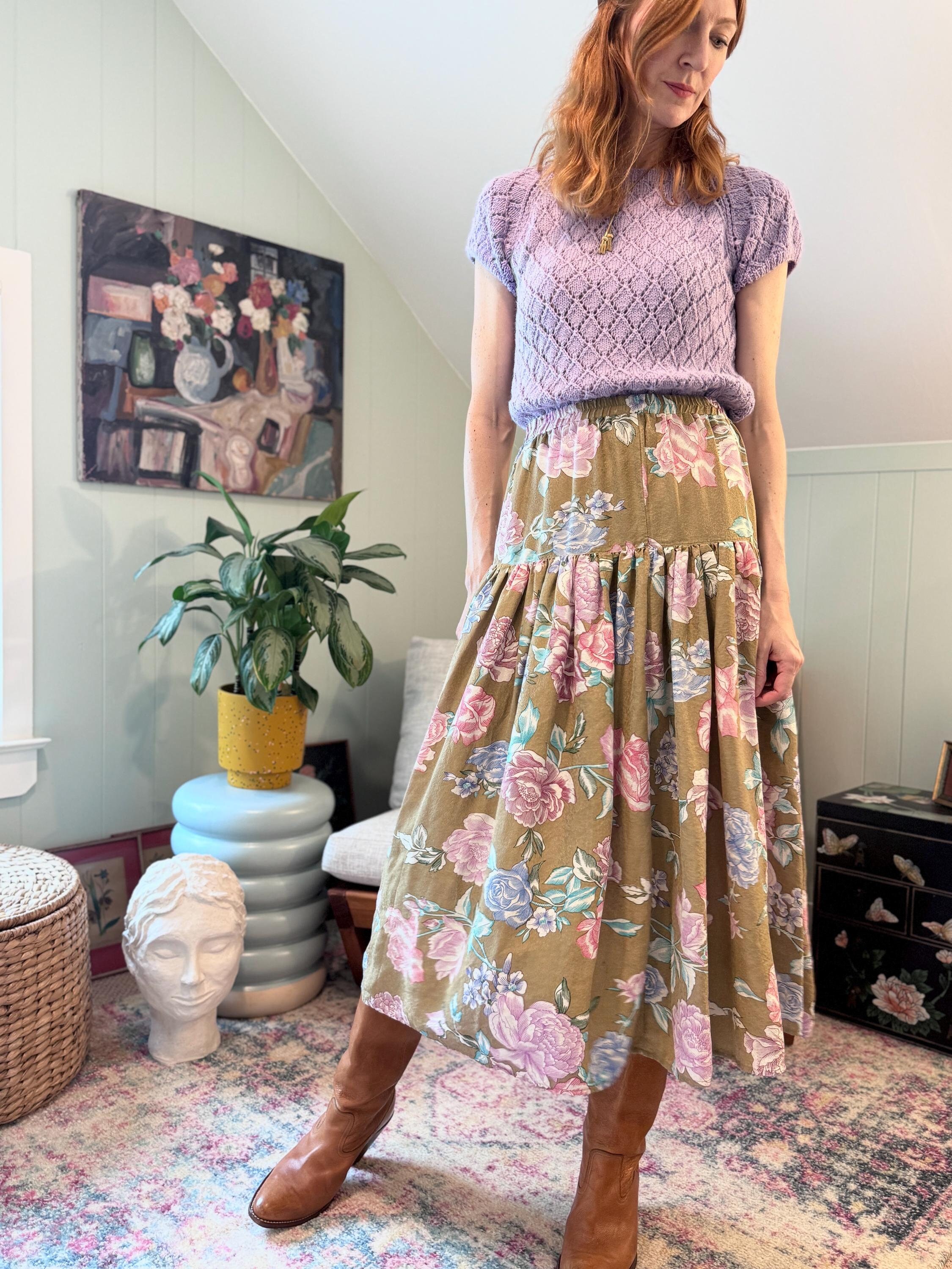 70's Hand Knit　ハンドメイド　ニット seyto（セイト）の「Hand made oversized chanky knit