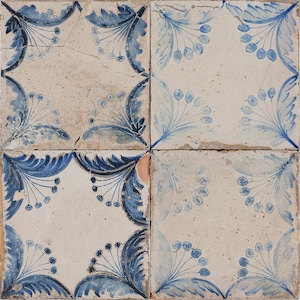 CUT TILE SAMPLE: Blue Oud Square