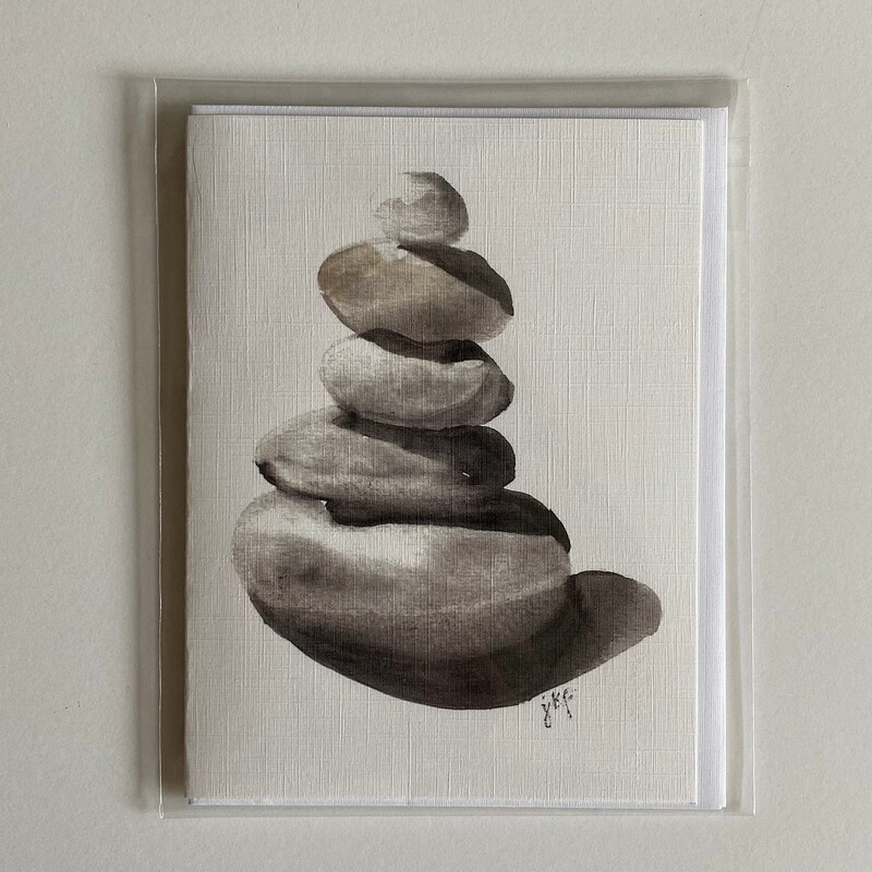 Stacked Rocks - Etsy