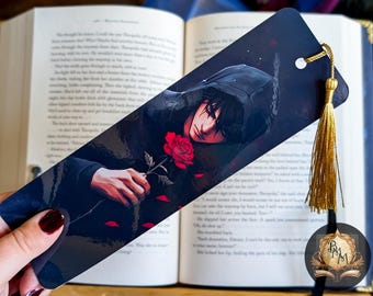 Haunting Adeline Bookmark | Zade Meadows | Romantasy | laminated Bookmark with Tassel